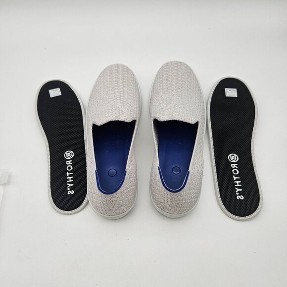 Rothys The Original Slip On Salt Honeycomb Womens Sz 10.5 NEW - Picture 6 of 8
